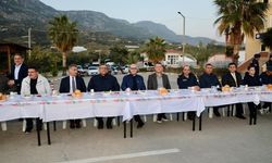 Alanya Kaymakamı askerlerle iftar yaptı