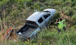 Alanya’da uçuruma yuvarlanan kamyonette 1 kişi öldü!