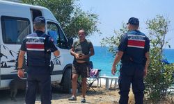 Alanya’da jandarmadan sahillerde asayiş denetimi