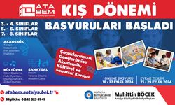 ATABEM Kış Dönemi Kurs Kayıtları başlıyor