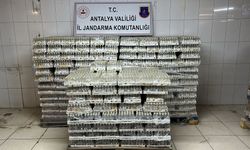 1070 Litre Bandrolsüz İçki Ele Geçirildi
