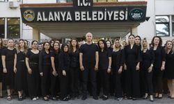 Alanya Belediyesi’nden Kadına Şiddete Karşı Siyah Tepki