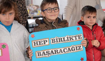 Alanya Belediyesi Kreş Öğrencilerinden SMA Hastası Burçe Bebek’e Anlamlı Destek