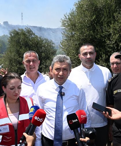 Antalya'da Dört İlçede Orman Yangını