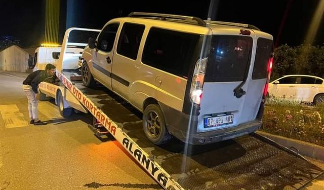Alanya’da 22 araç trafikten men edildi