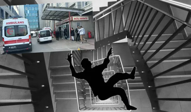 Alanya’da merdiven boşluğuna düşen turist ağır yaralandı