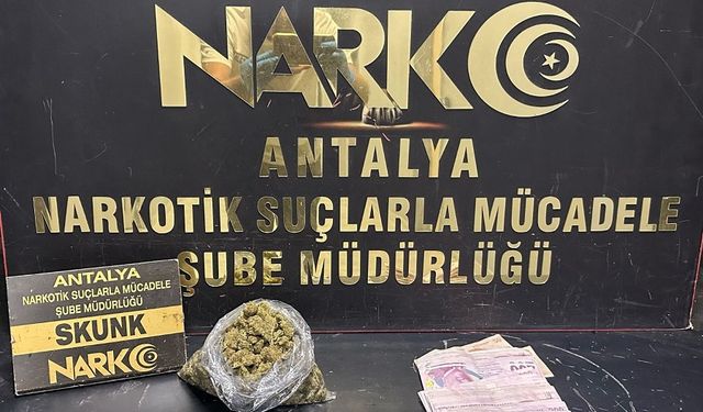 Antalya Polisi Zehir Tacirlerine Göz Açtırmıyor