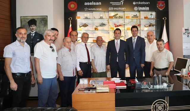 Kaymakam Öztürk’ten TSKGV Alanya Şubesi’ne İlk Toplantı Ziyareti