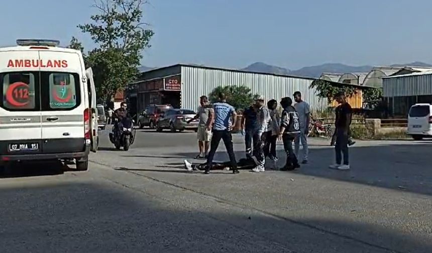 Alanya’da dikkatsizlik kaza getirdi: 1 kişi yaralandı